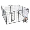 32" Dog Pet Playpen Heavy Duty Metal Exercise Fence Hammigrid 8 Panel